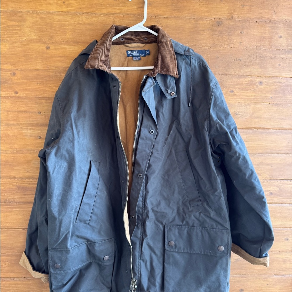 Blue and Brown Jacket